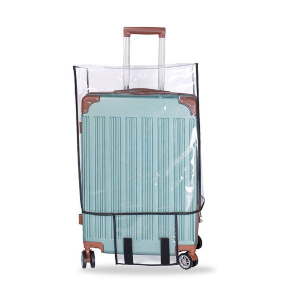 غطاء حقائب شفاف من البولي فيني - مراجعة Luggage Protective Cover Transparent وسعره