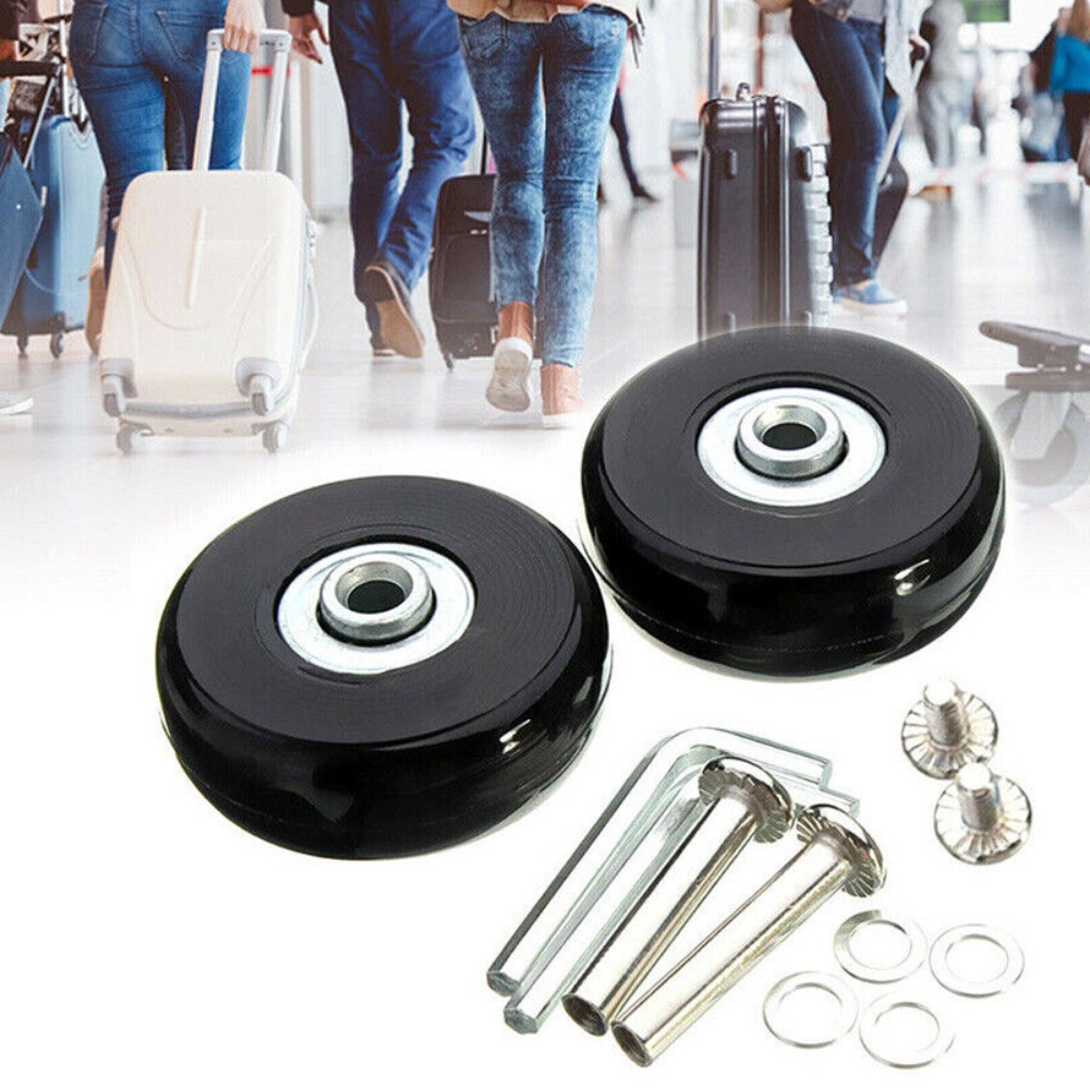 طقم إصلاح محاور بديلة مقاومة و - مراجعة Silent Replacement Luggage Wheels وسعره