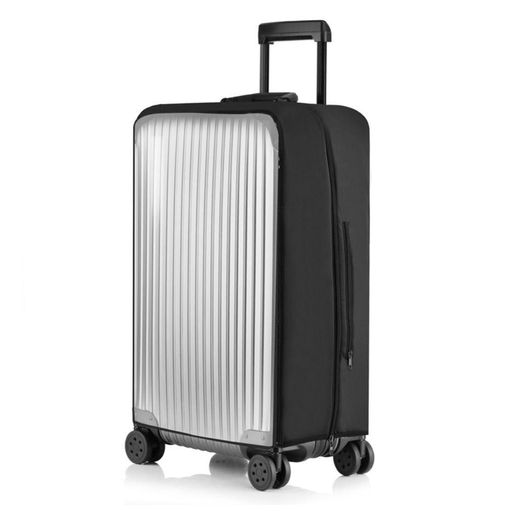 غطاء شفاف جديد من البولي فينيل - مراجعة Luggage Protective Cover Transparent وسعره