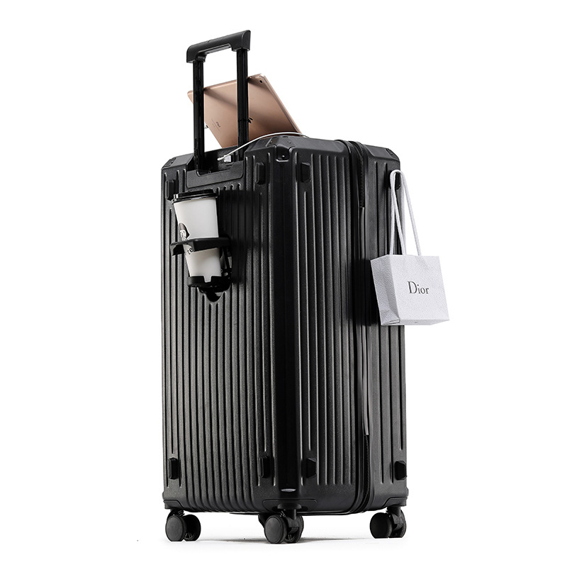 حقيبة سفر متعددة الوظائف بعجلا - مراجعة Spinner Wheel Rolling Suitcase 20 Inch وسعره